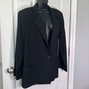 Sag Harbor Black Lightweight Blazer Women’s 18